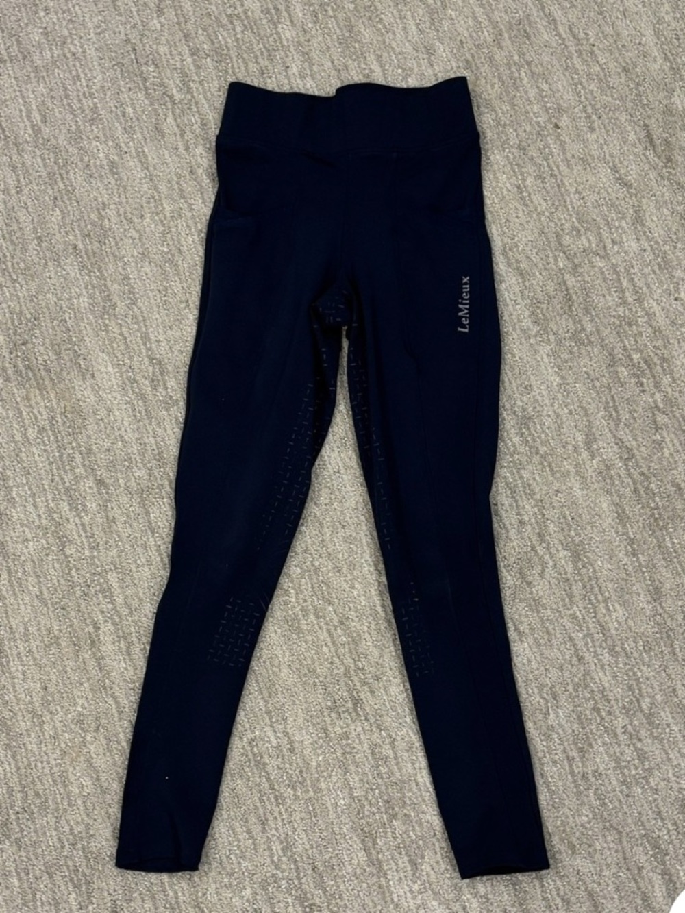 !!DISCONTINUED!! Lemieux 11-12 Pull On Breeches Navy